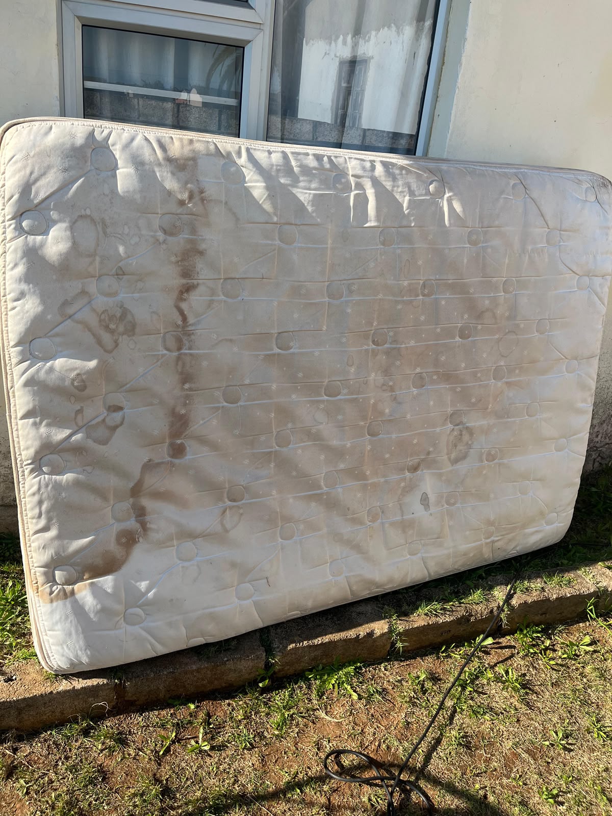Double Mattress Sanitization before cleaning