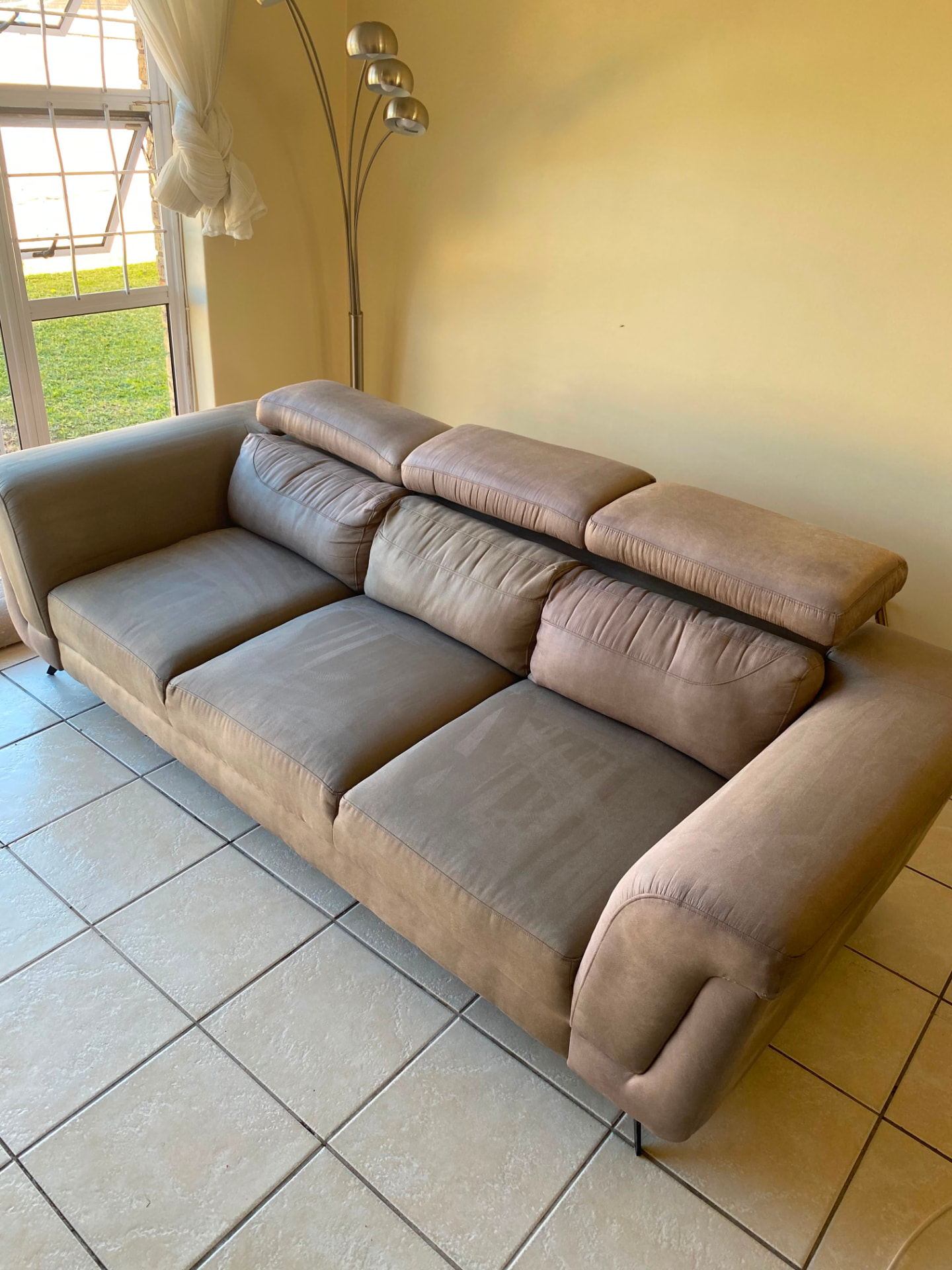 Suede Sofa Rejuvenation